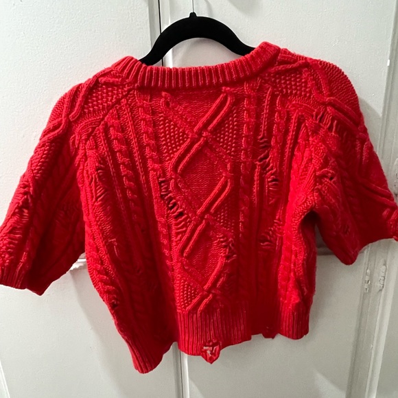 The Kooples red knit sweater - Picture 2 of 4